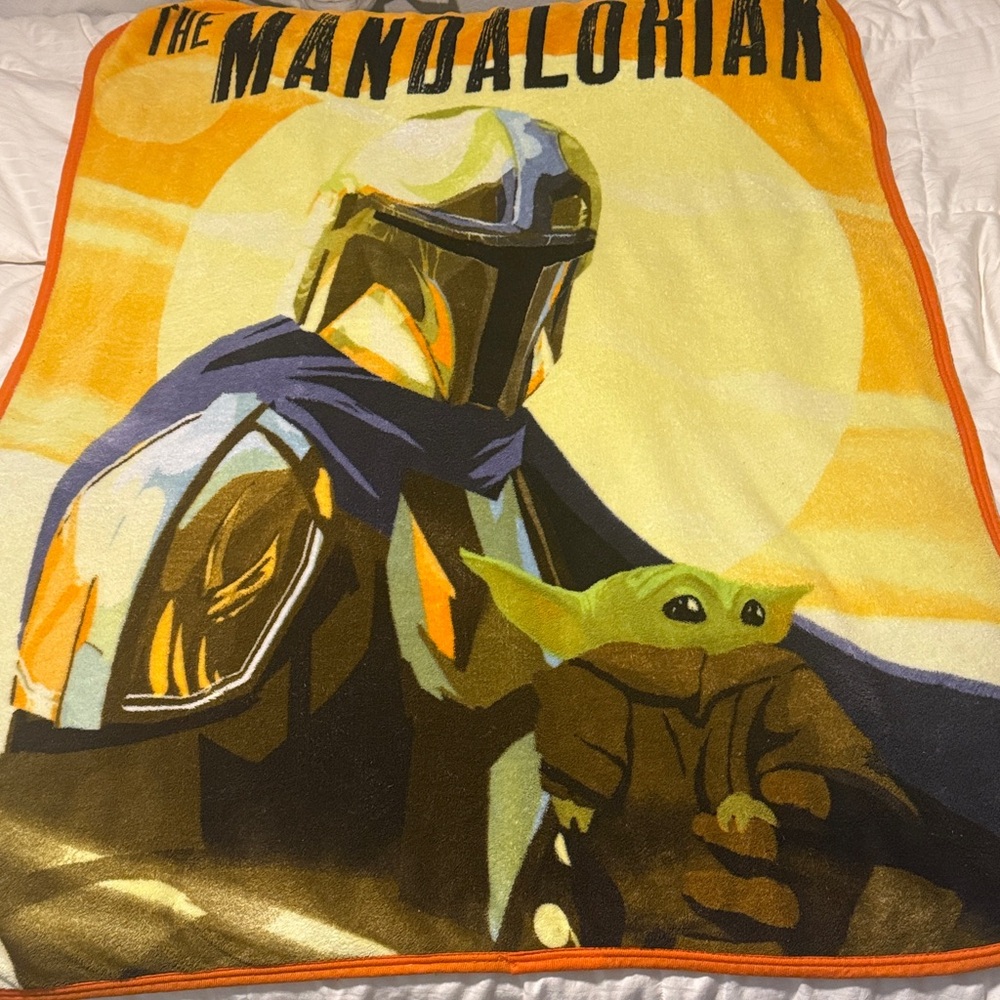 The Mandalorian Fleece Blanket